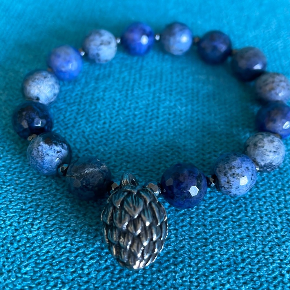Lapis Stone Bracelet